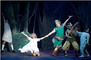 Manuel Frattini e Marta Rossi in Peter Pan, il musical